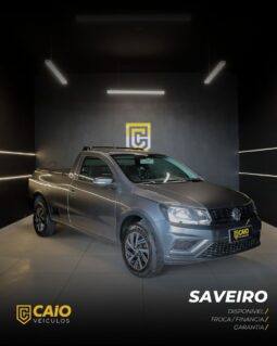 Saveiro Trendline 1.6 Flex Cabine Simples 2017/2018 — Cinza